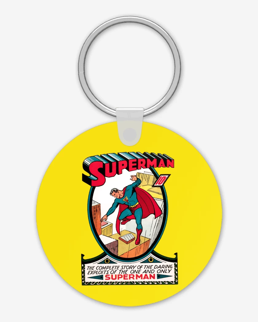 Llavero Superman Comic Clásico
