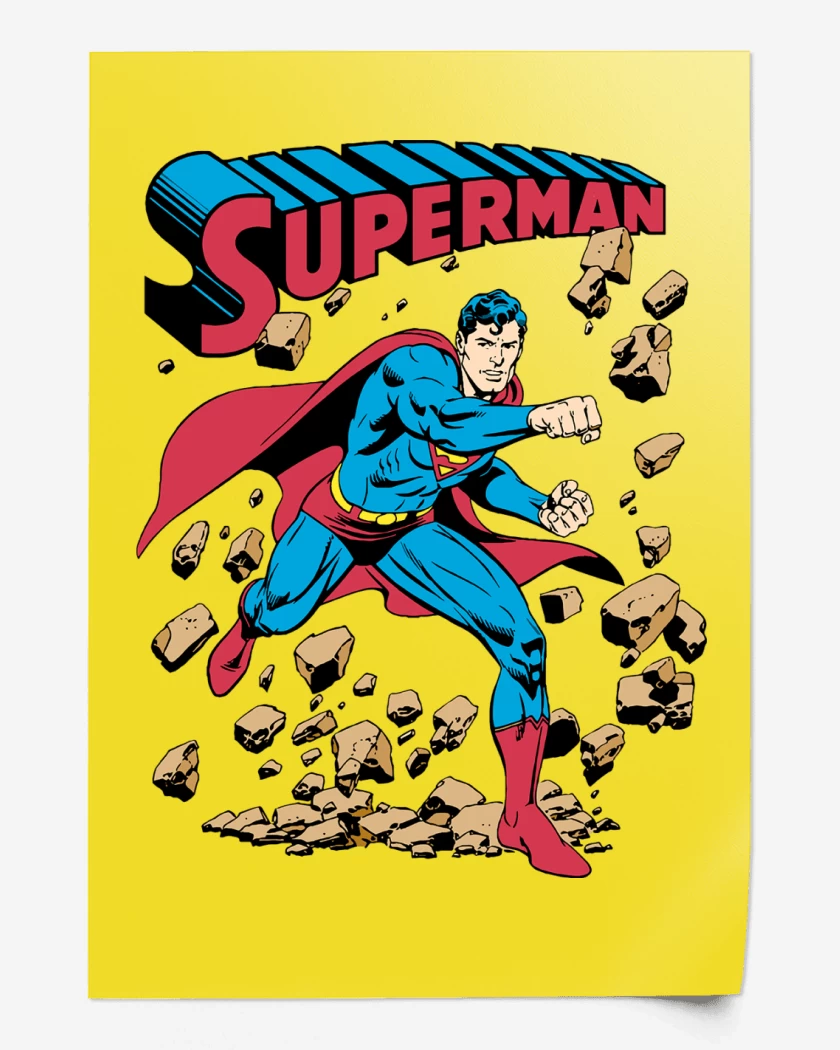 Print Superman Imbatible