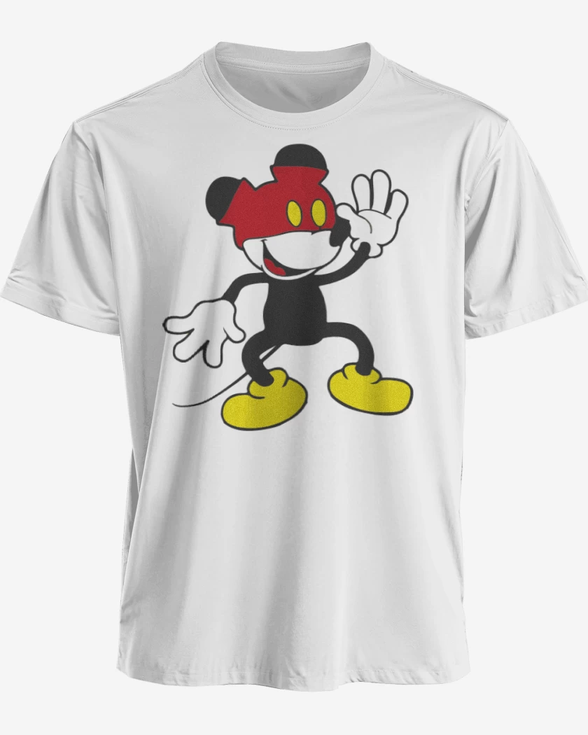 Polera premium Mickey pantalones arriba