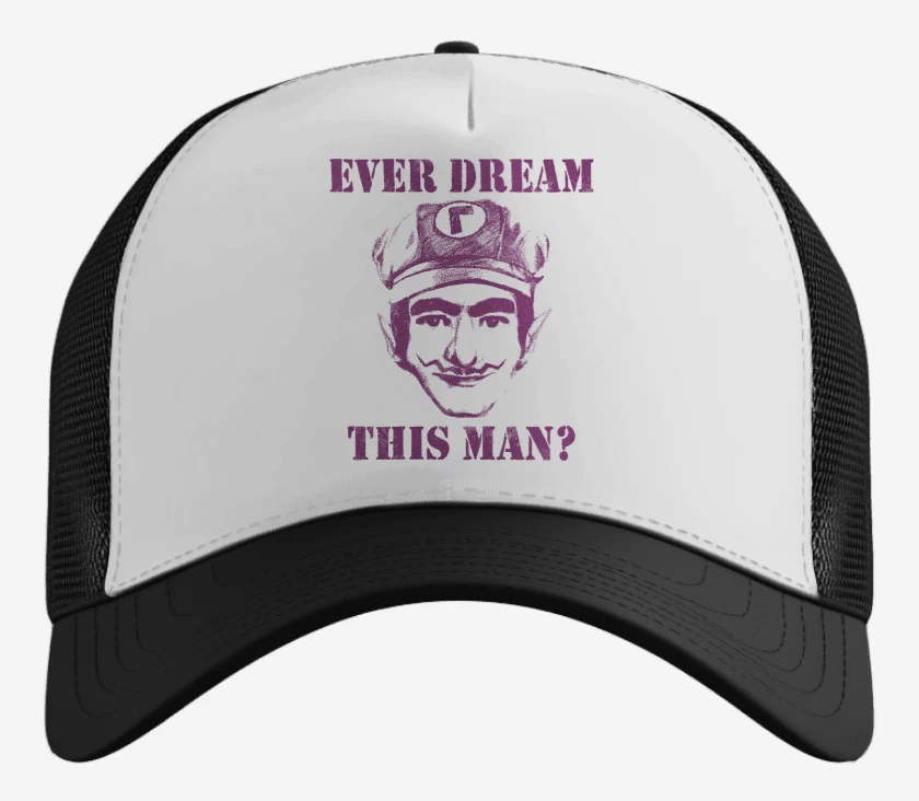 Gorro Waluigi Real