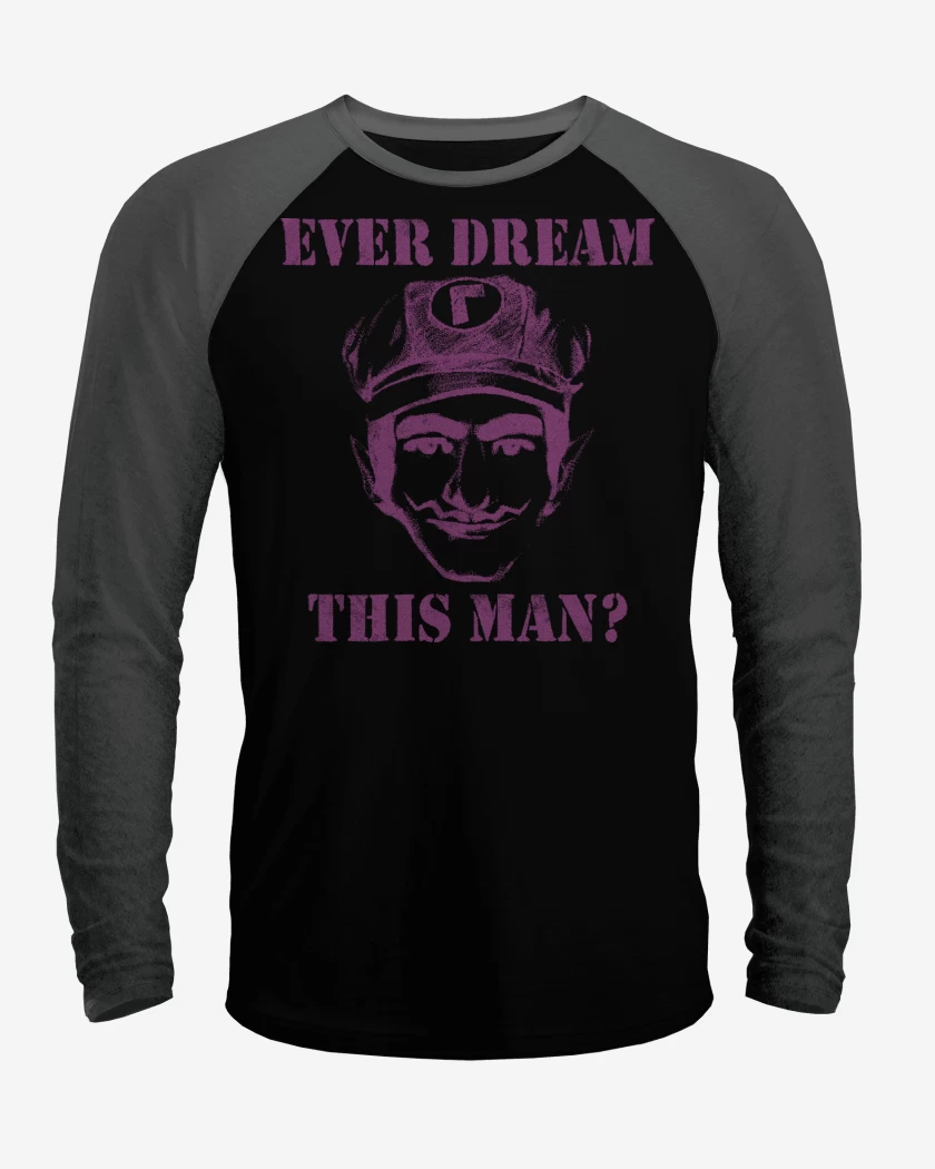 Polera Raglan Waluigi Real