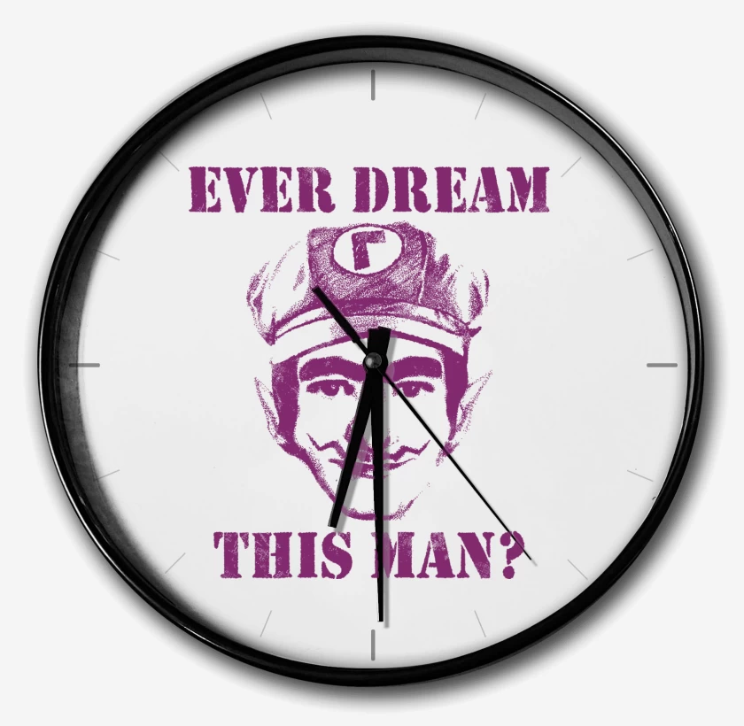 Reloj Blanco de Waluigi Real