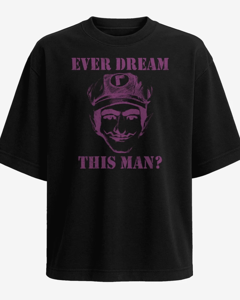Polera Oversize Waluigi Real