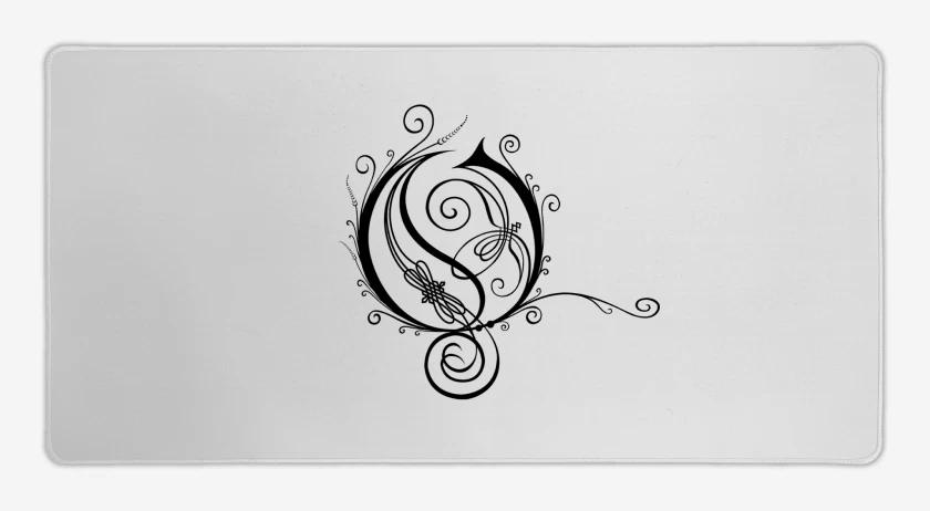 Mouse pad Gamer Blanco de Opeth O N