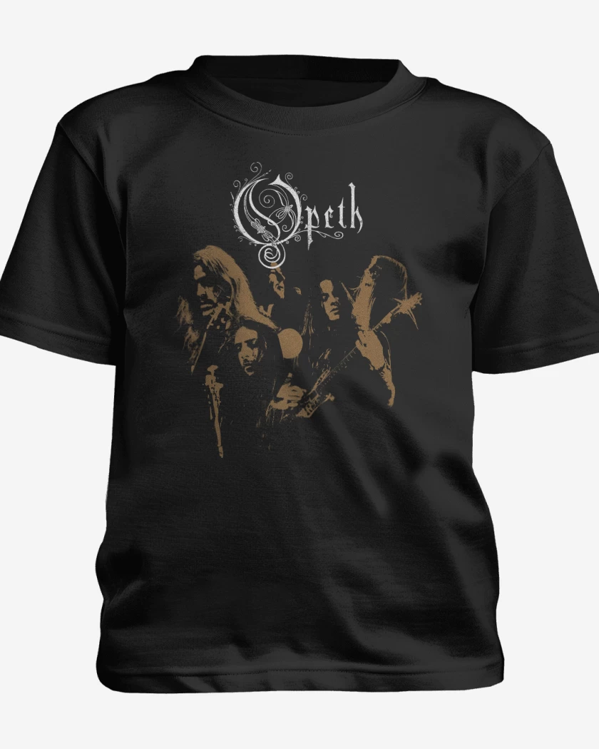 Polera de niño Negro de Opeth Band