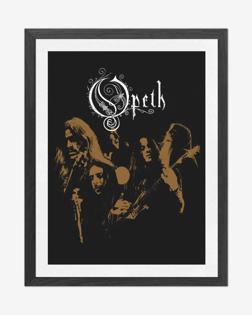 Cuadro decorativo Opeth Band