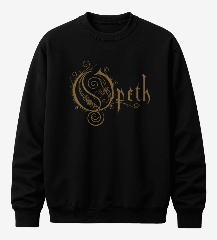 Poleron polo Opeth Logo N