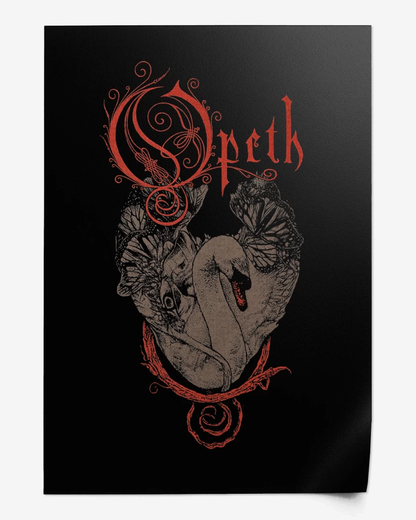 Print Opeth Swan