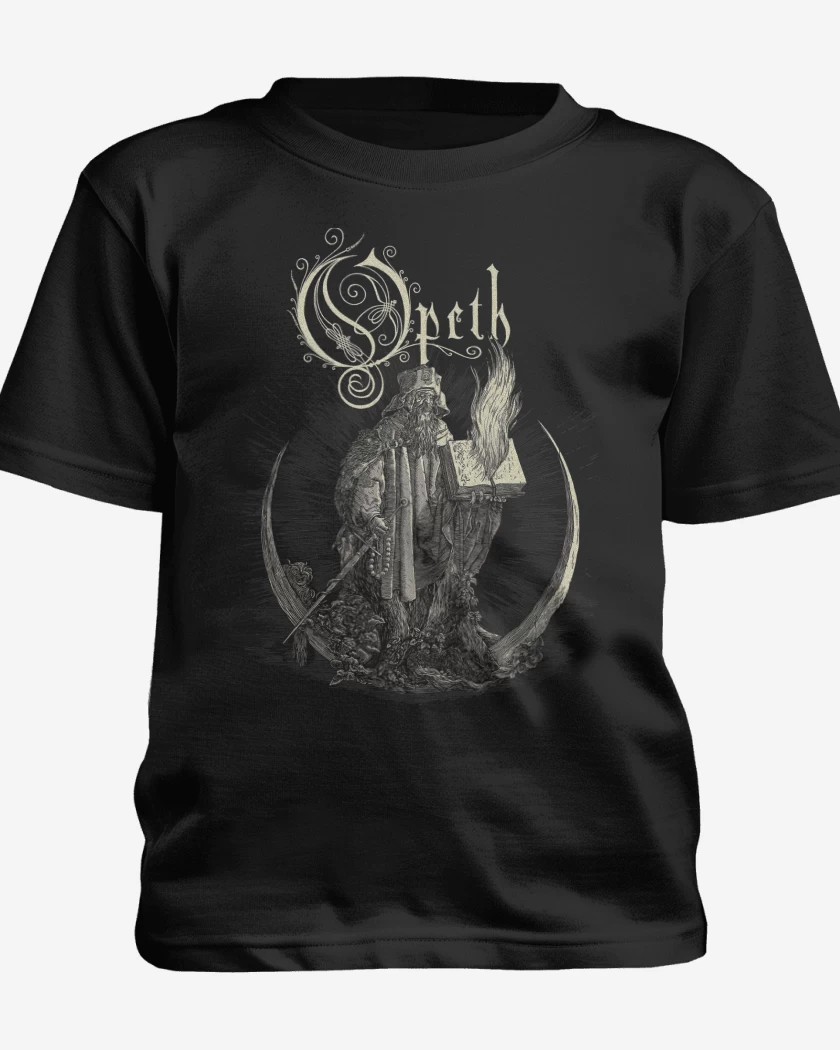 Polera de niño Negro de Opeth Mago