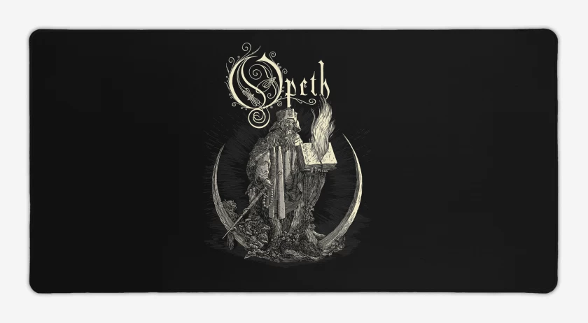 Mouse pad Gamer Negro de Opeth Mago