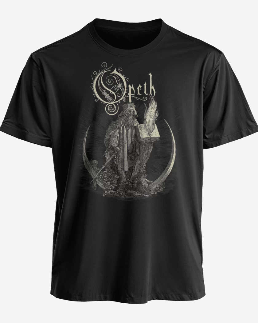 Polera premium Negro de Opeth Mago