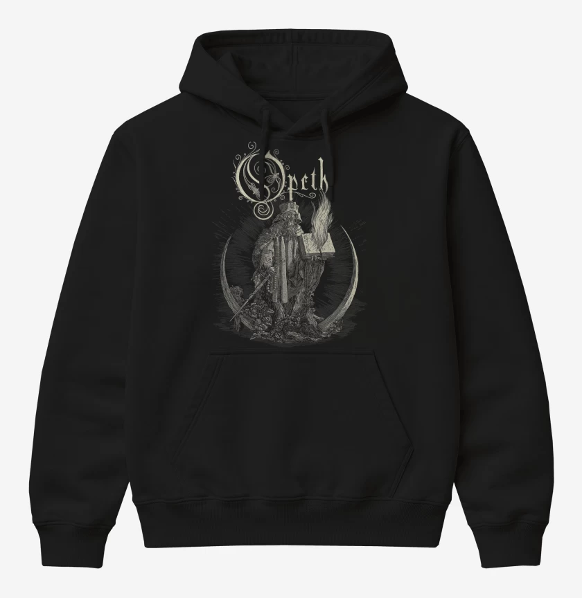 Poleron Canguro básico Negro de Opeth Mago