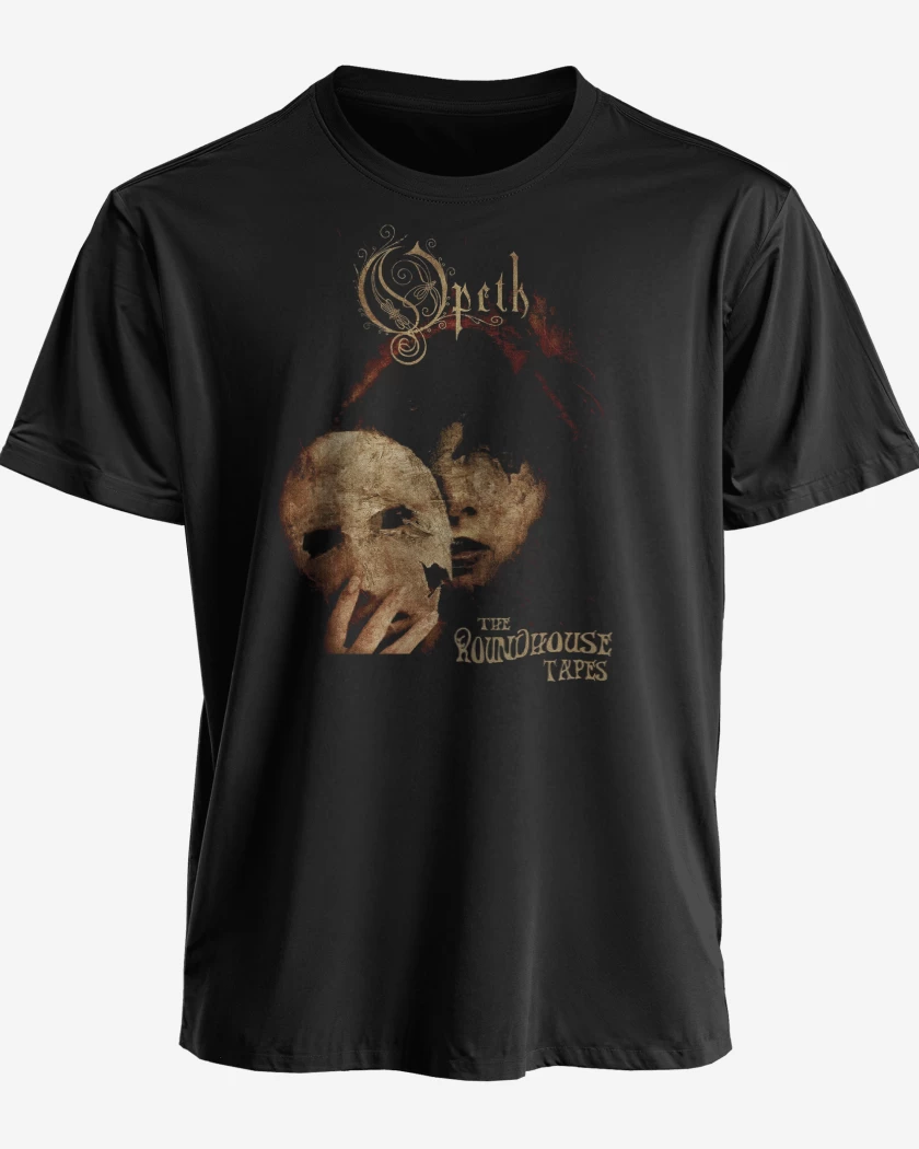 Polera premium Negro de Opeth The Roundhouse Tapes