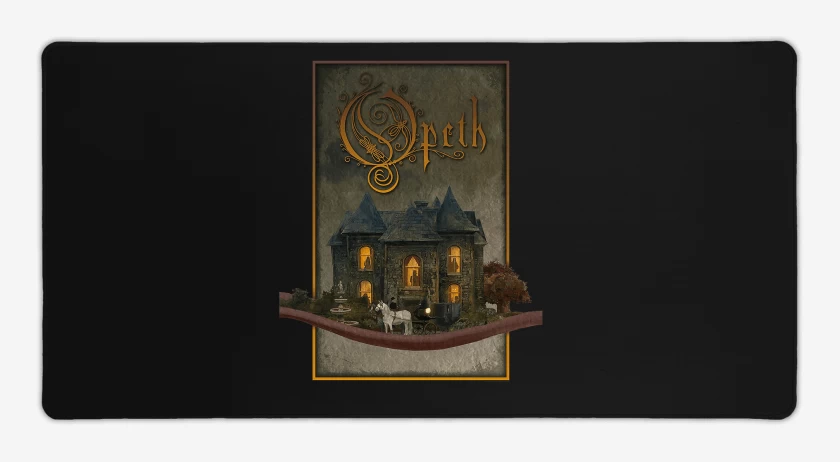 Mouse pad Gamer Negro de Opeth In Cauda 