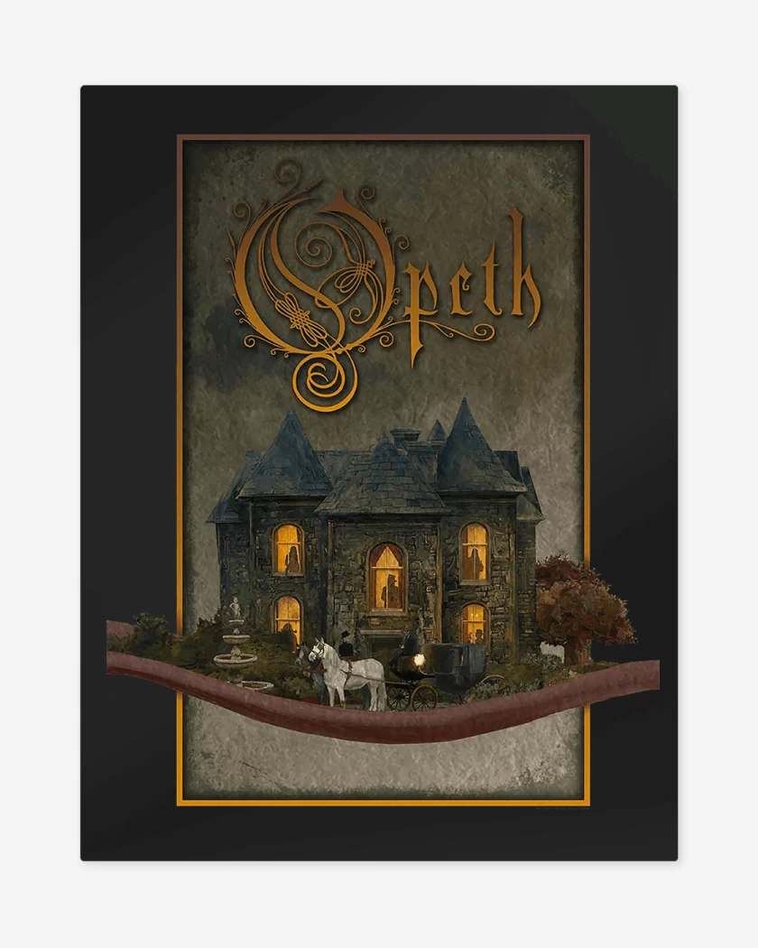 Print metalico Opeth In Cauda 