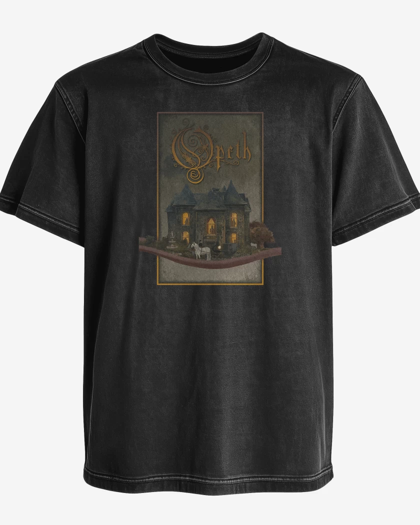 Polera desgastada Opeth In Cauda 