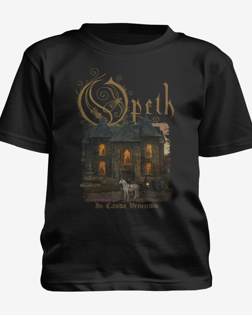 Polera de niño Negro de Opeth In Cauda Venenum