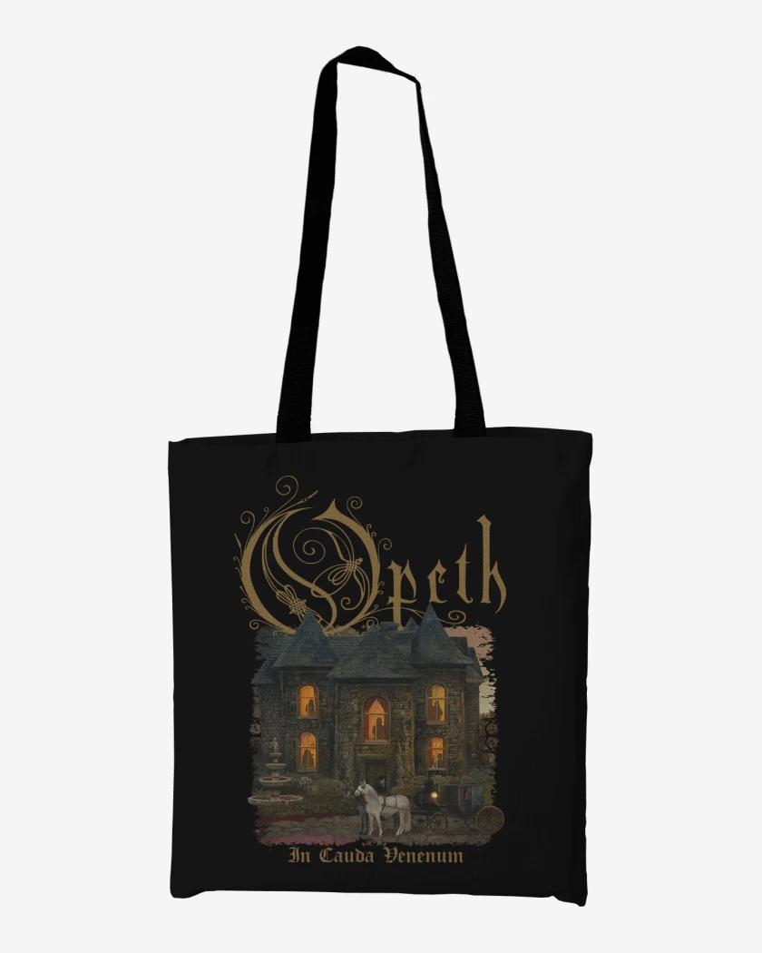 Totebag Negro de Opeth In Cauda Venenum