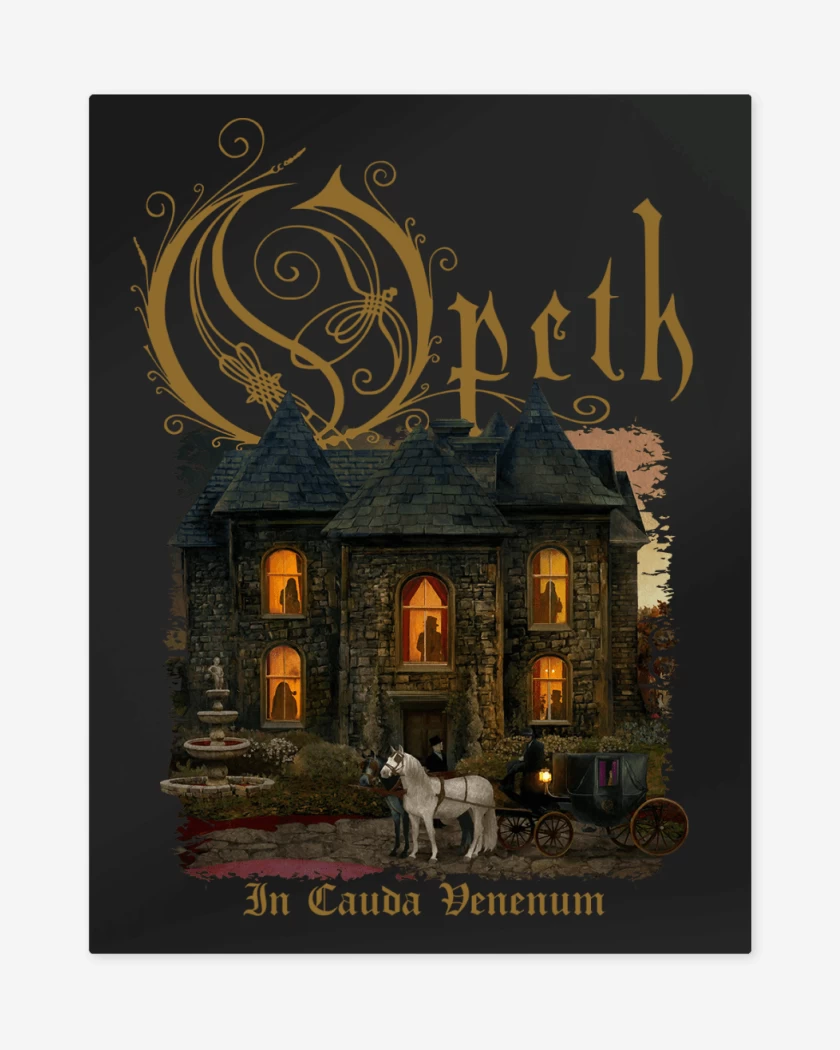 Print metalico Opeth In Cauda Venenum