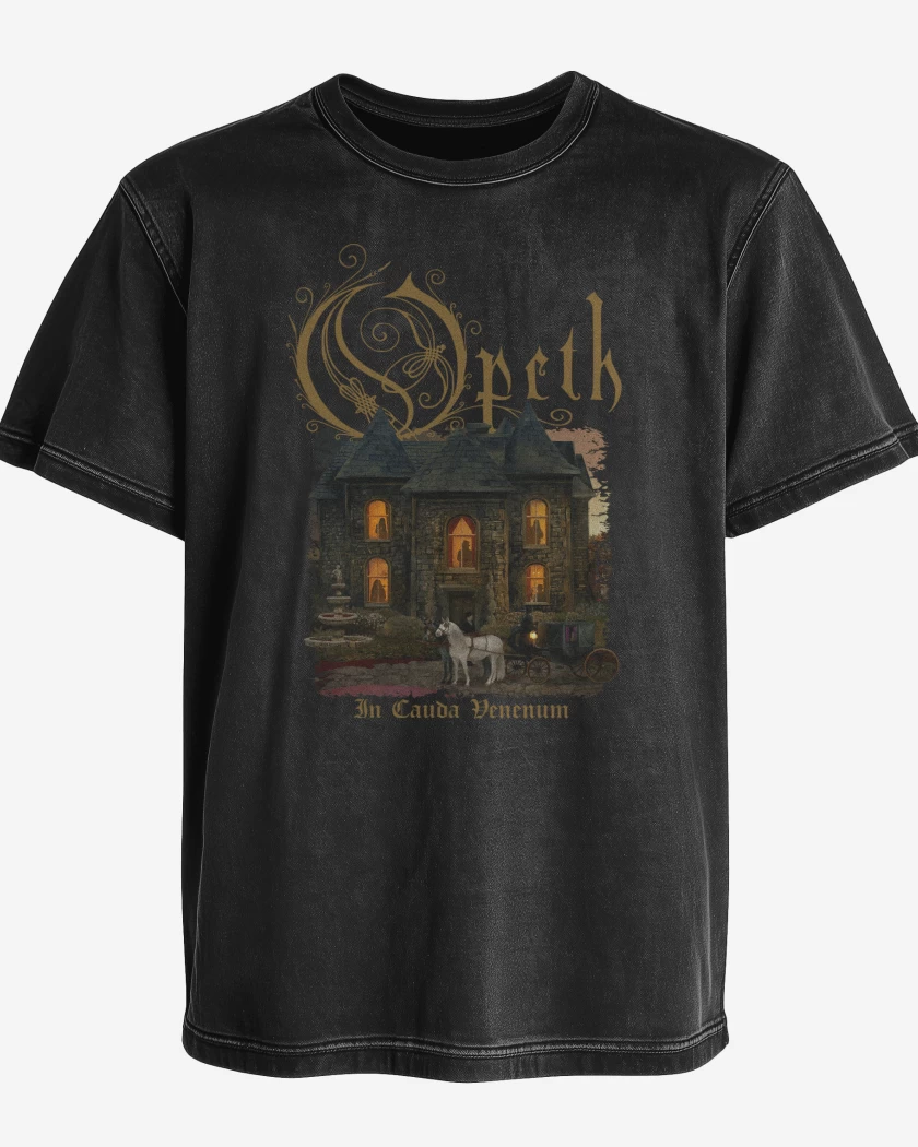 Polera desgastada Opeth In Cauda Venenum