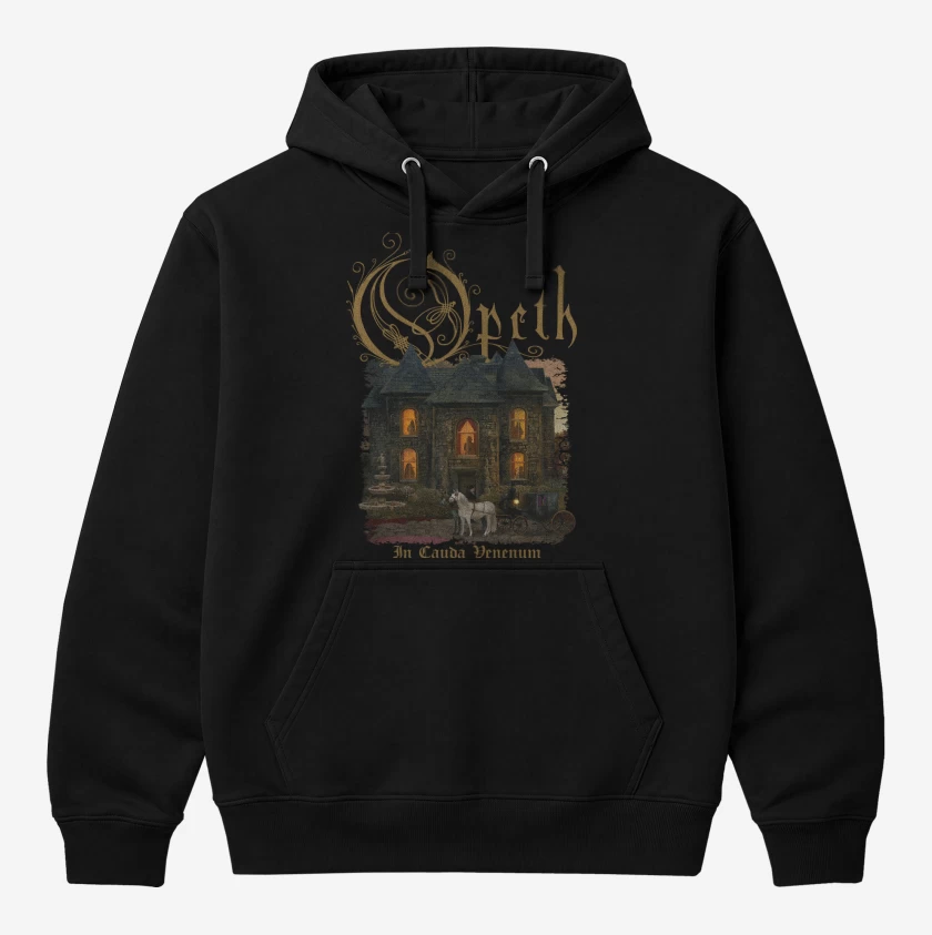 Polerón Canguro Negro de Opeth In Cauda Venenum