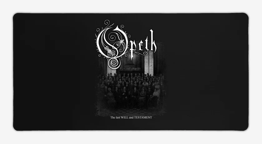 Mouse pad Gamer Opeth The Last Will and Testament