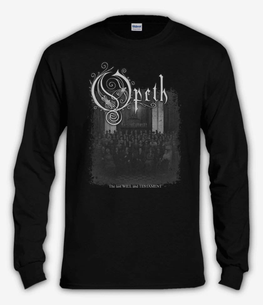 Polera manga larga Opeth The Last Will and Testament