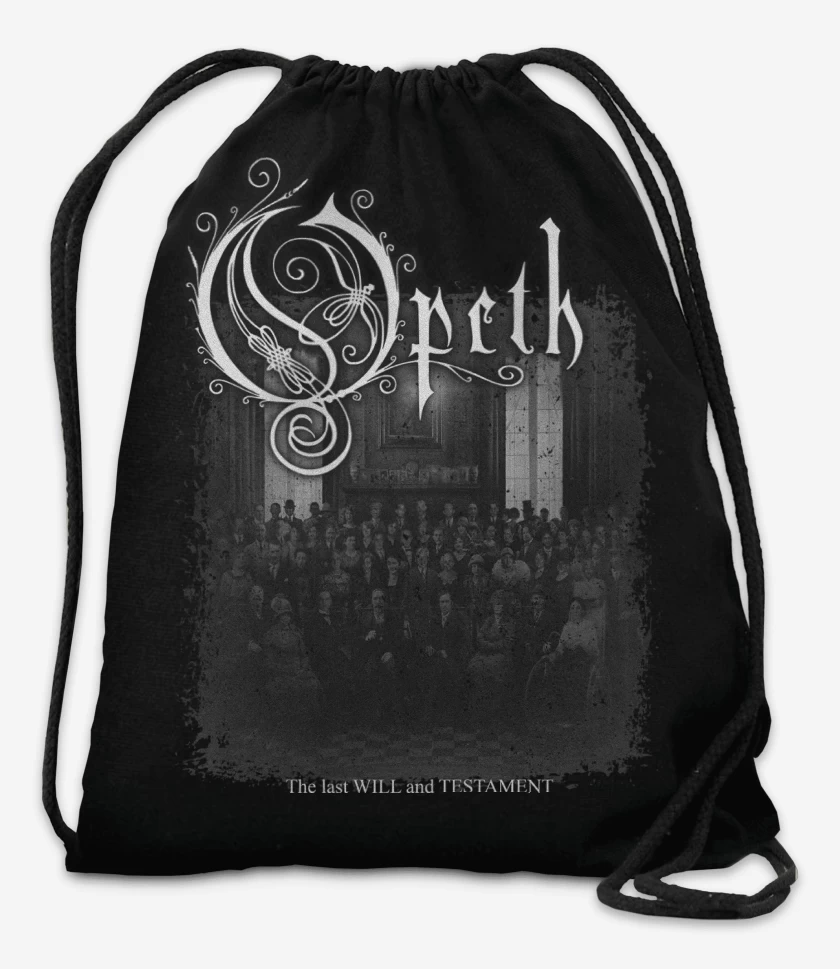 Mochila Negro de Opeth The Last Will and Testament