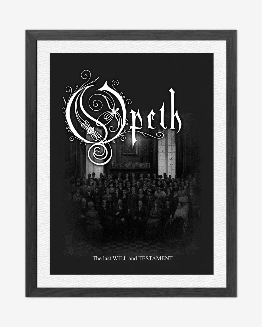 Cuadro decorativo Opeth The Last Will and Testament