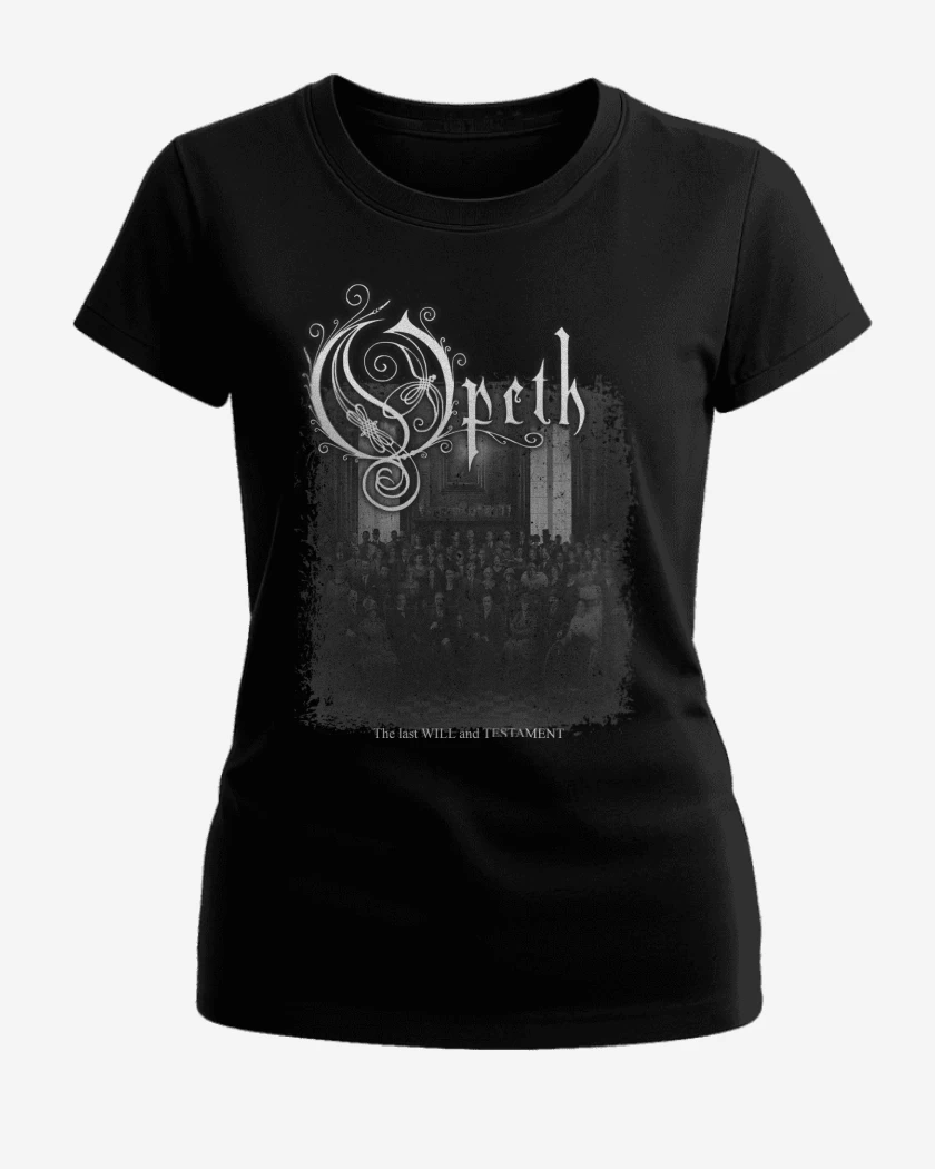 Polera de Mujer Negro de Opeth The Last Will and Testament