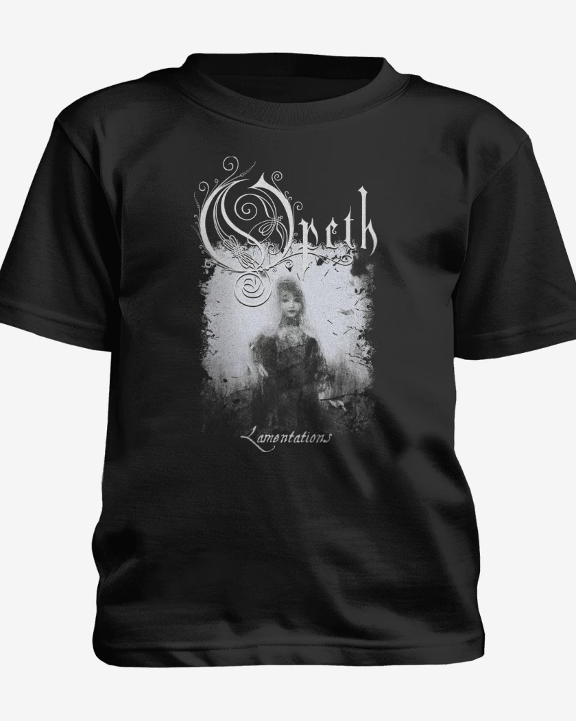 Polera de niño Negro de Opeth Lamentations