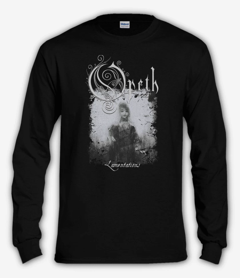 Polera manga larga Negro de Opeth Lamentations