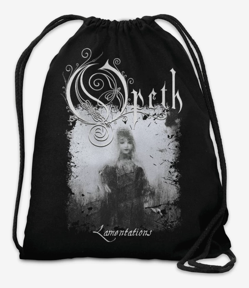 Mochila Negro de Opeth Lamentations