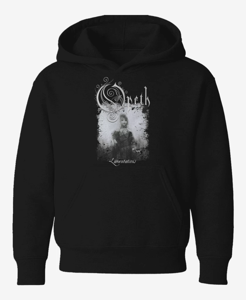 Poleron de niño Negro de Opeth Lamentations