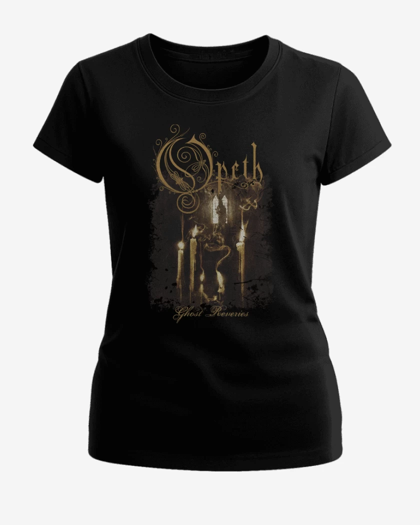 Polera de Mujer Negro de Opeth Ghost Reveries