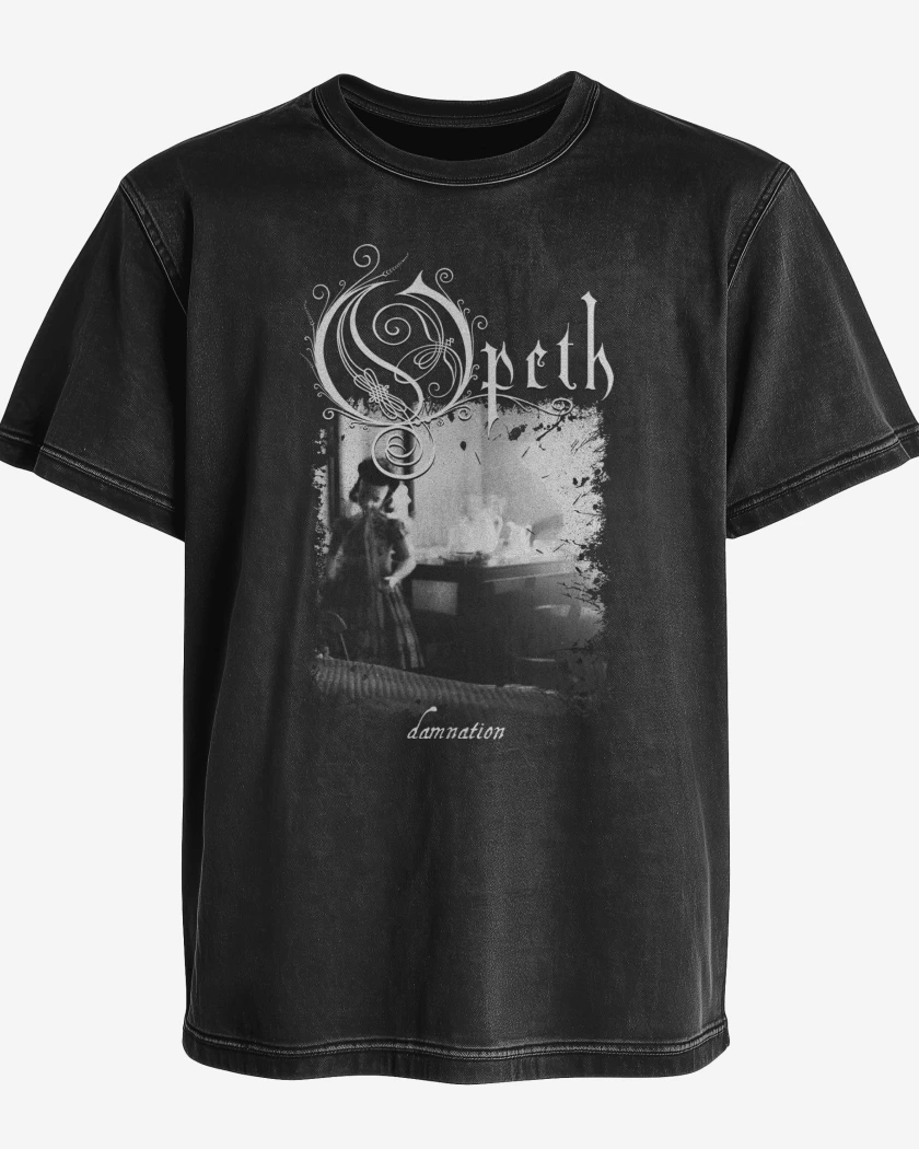 Polera desgastada Opeth Damnation