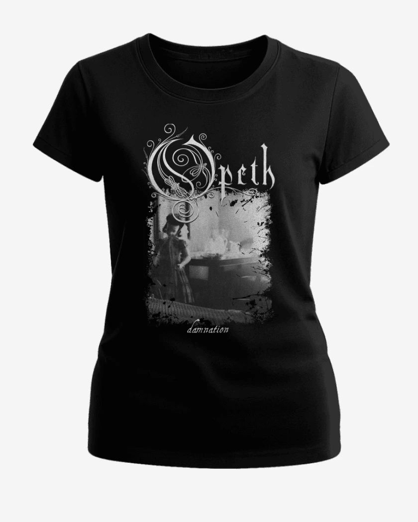 Polera de Mujer Negro de Opeth Damnation