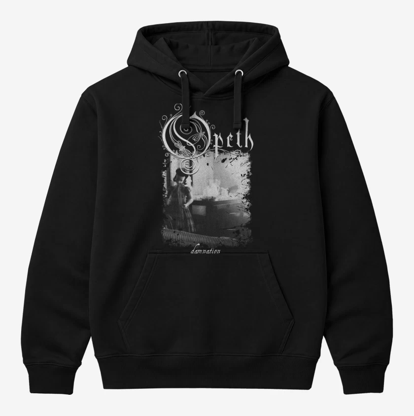 Polerón Canguro Negro de Opeth Damnation