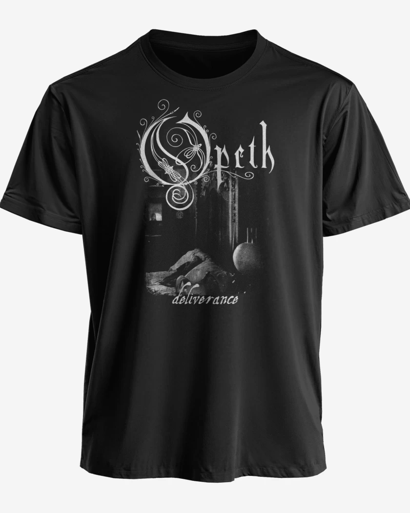 Polera premium Negro de Opeth Deliverance