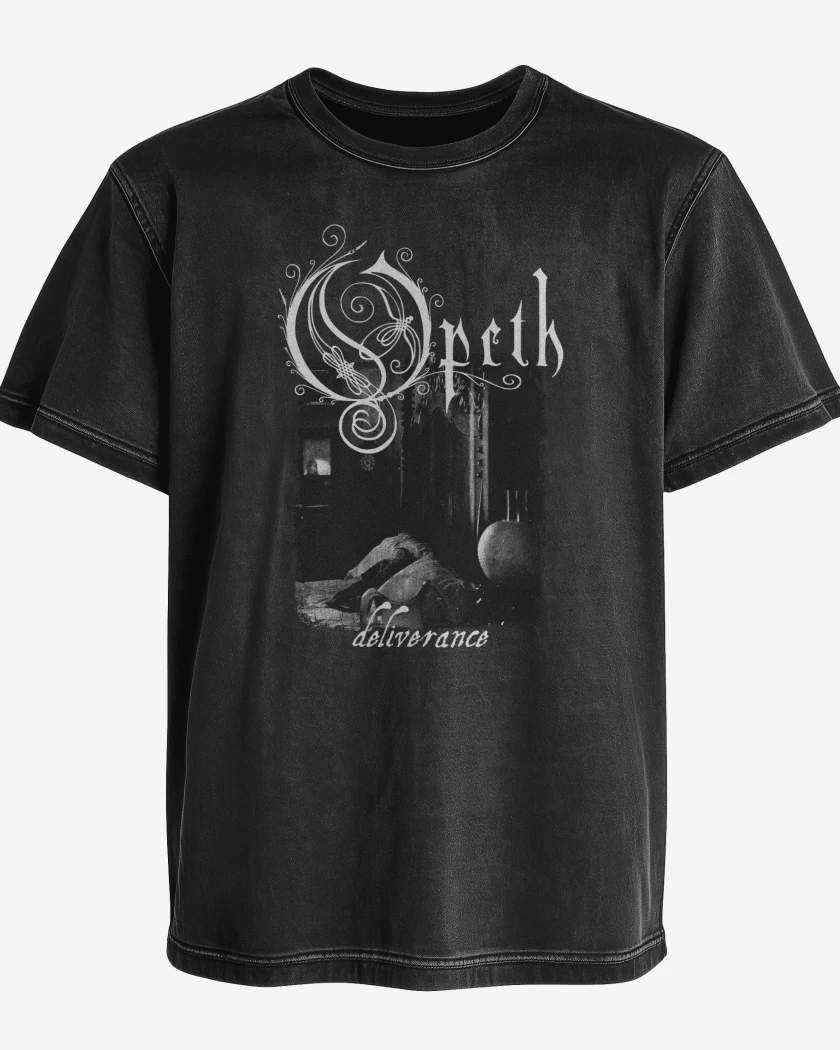 Polera desgastada Opeth Deliverance