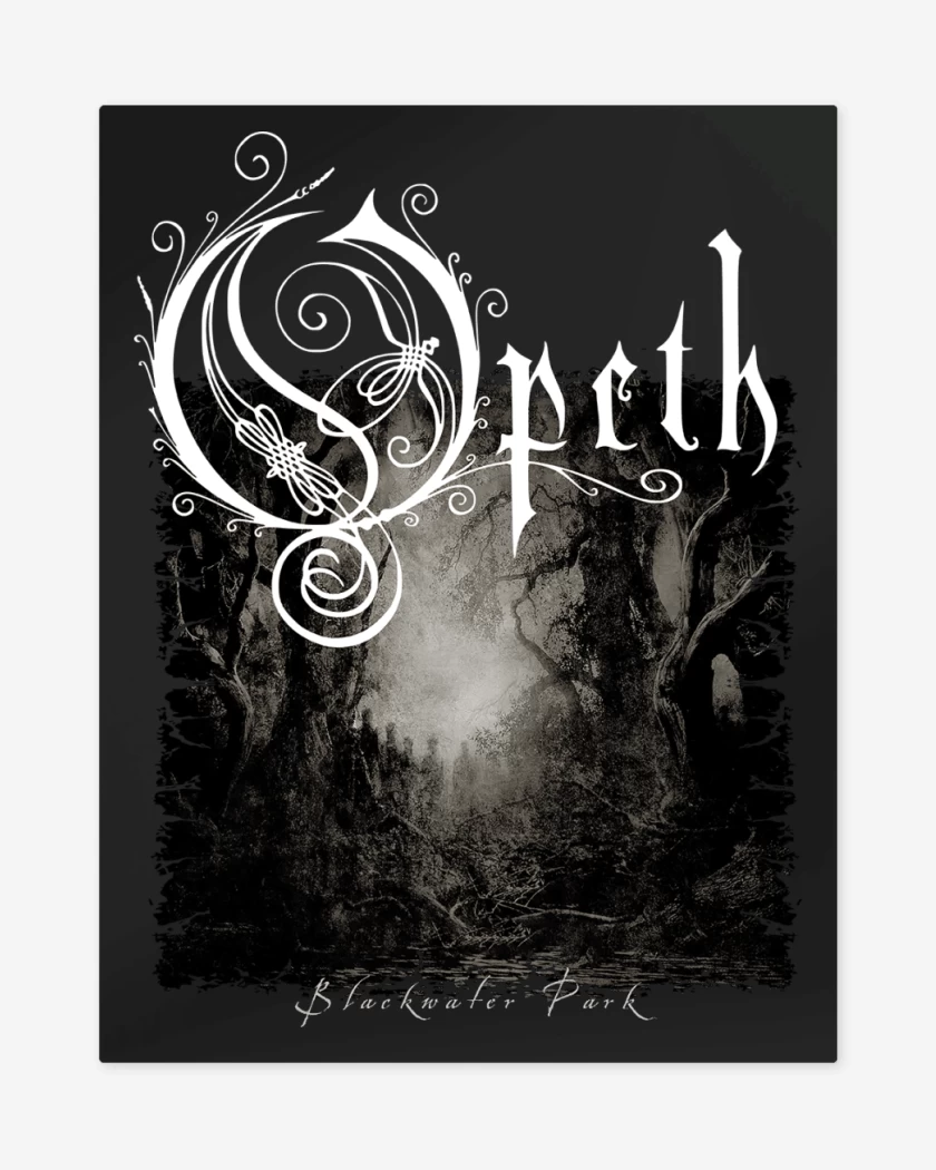 Print metalico Opeth Blackwater Park