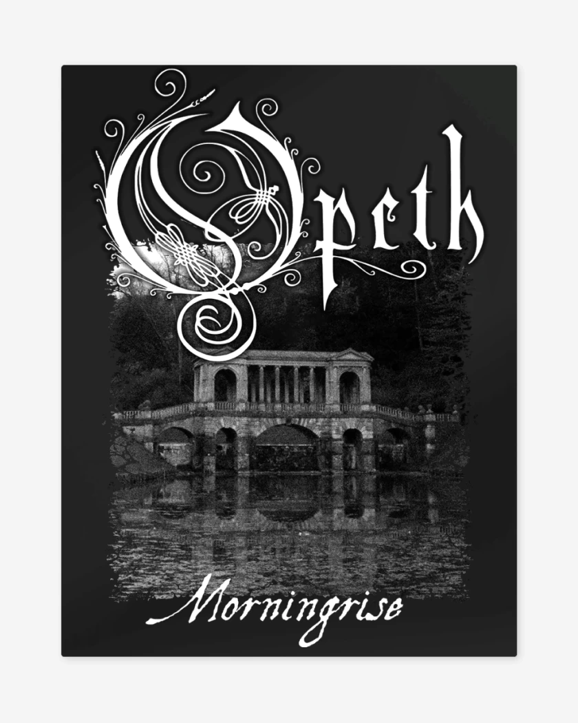 Print metalico Opeth Morningrise