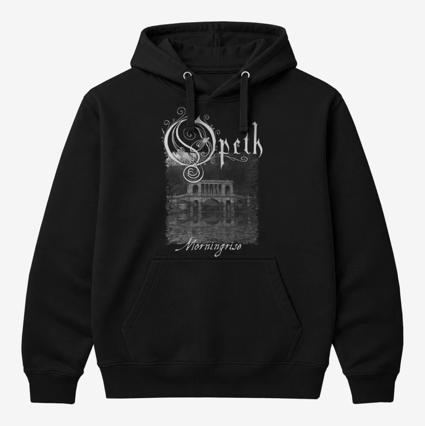 Polerón Canguro Negro de Opeth Morningrise