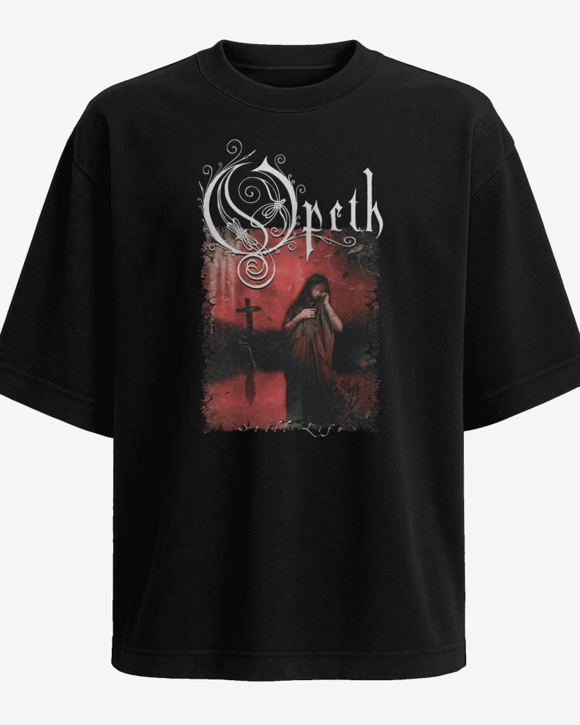 Polera Oversize Opeth Still Life