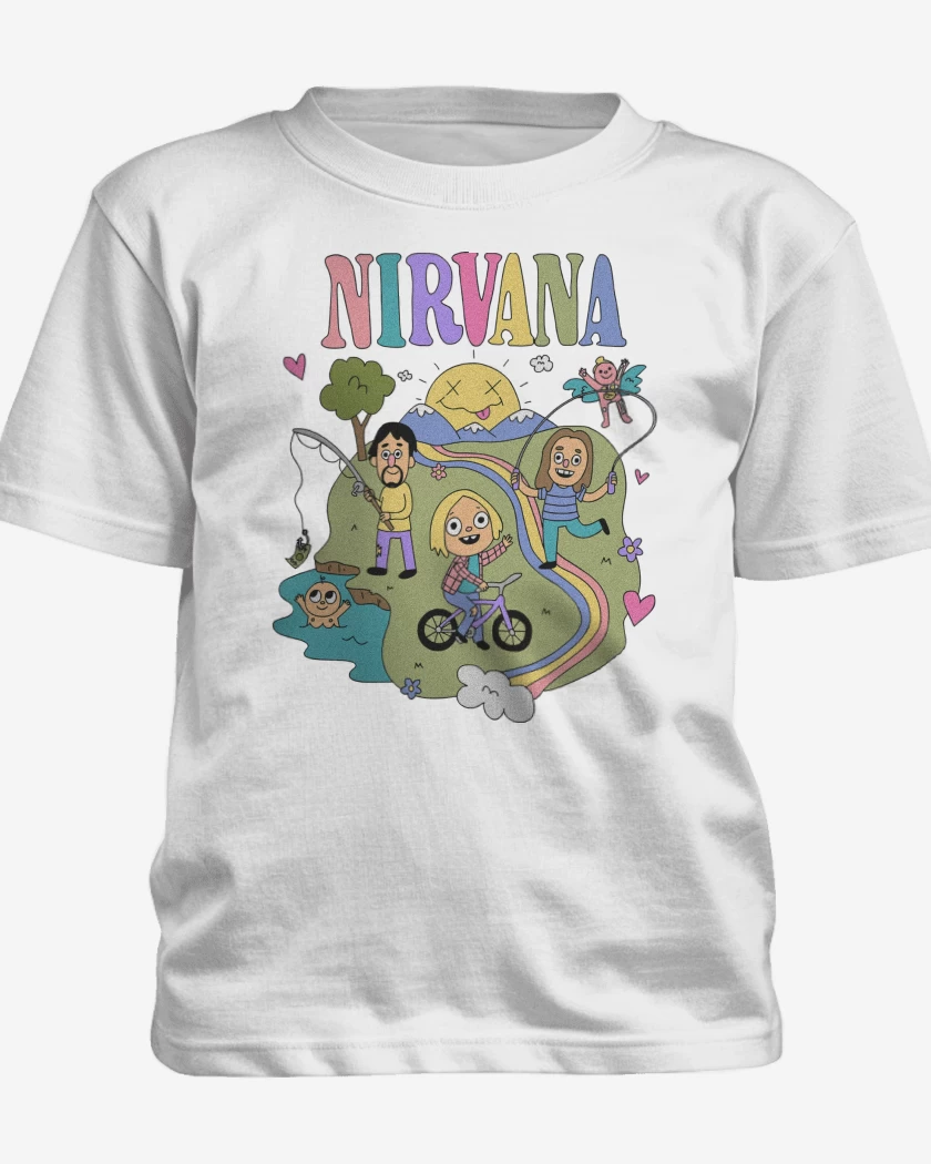Polera de niño Blanco de Happy Nirvana