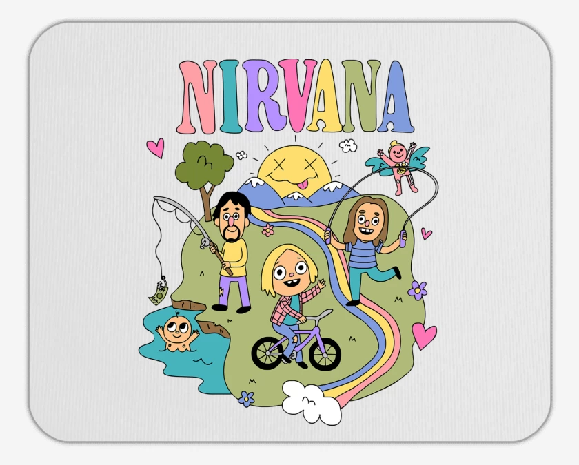 Mousepad Happy Nirvana