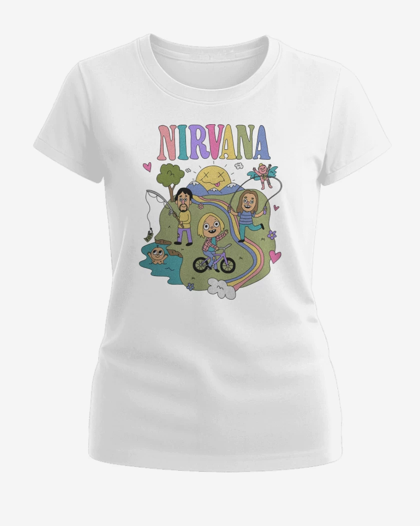 Polera de Mujer Blanco de Happy Nirvana