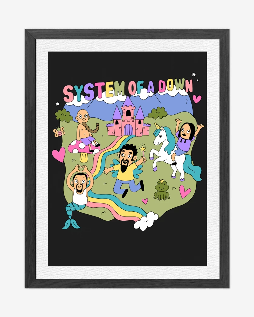 Cuadro decorativo Happy System of a Down