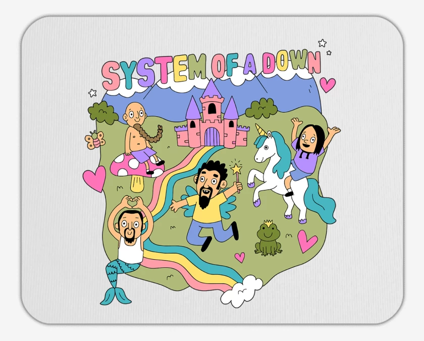 Mousepad Happy System of a Down