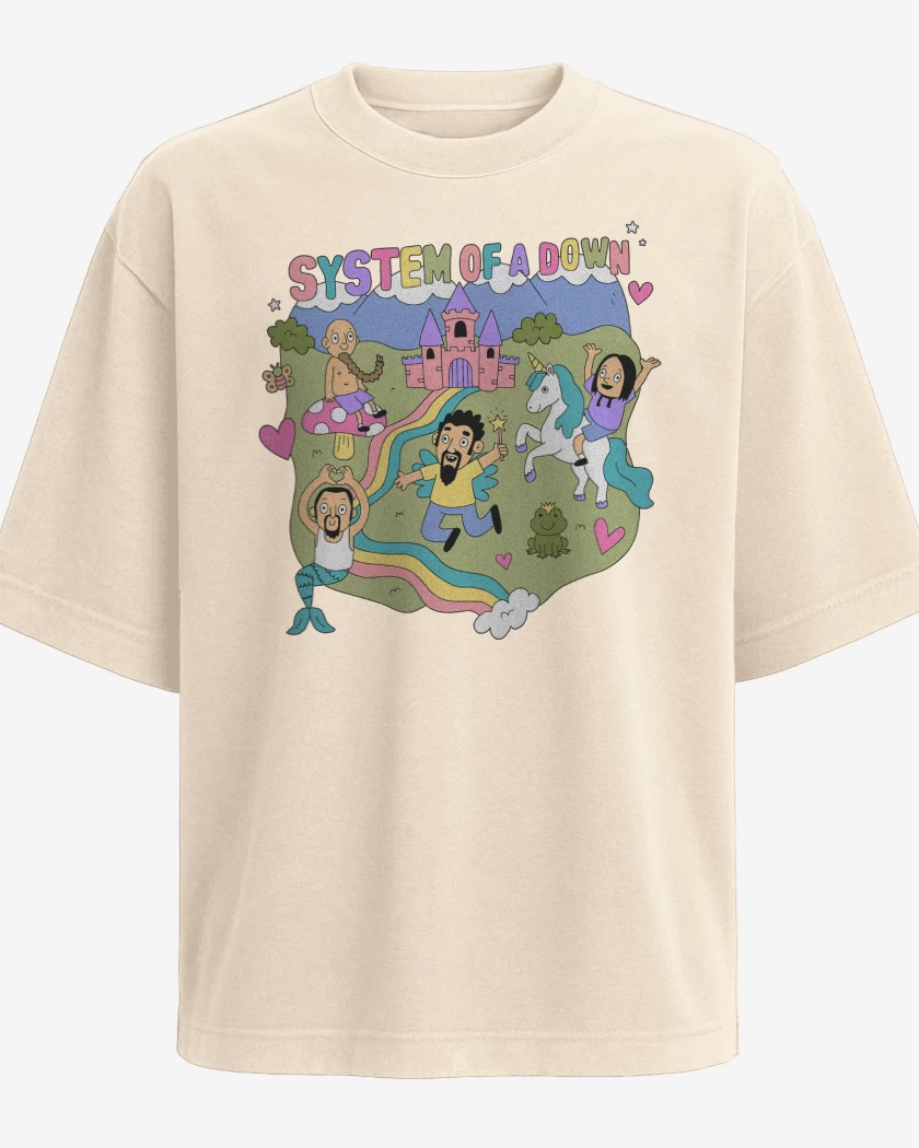 Polera Oversize Happy System of a Down